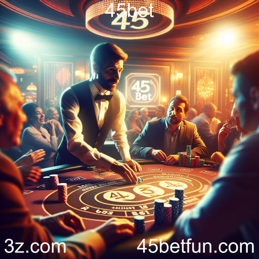 A Experiência Imersiva dos Jogos Ao Vivo na 45bet